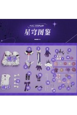 1/3 Delusion Honkai Star Rail HSR Castorice Cosplay Costume